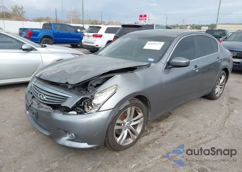2013 Infiniti G37X from USA, damaged, VIN JN1CV6AR4DM765230